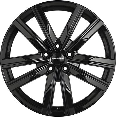 Khomen Wheels KHW1905 (Haval DARGO) 7.5x19 5x114.3 ET 40 Dia 66.5 BLK
