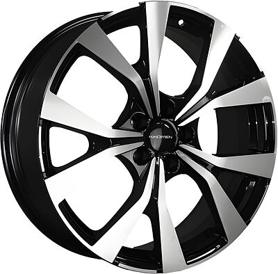 Khomen Wheels KHW1906 (JAC JS6) 7x19 5x114.3 ET 35 Dia 67.1 Black-FP