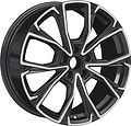 Khomen Wheels KHW1907 7.5x19 5x120 ET 30 Dia 66.1 BLACK-FP