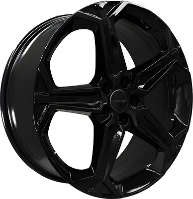 Khomen Wheels KHW1909 (Haval F7/F7x) 7.5x19 5x114.3 ET 40 Dia 64.1 Black