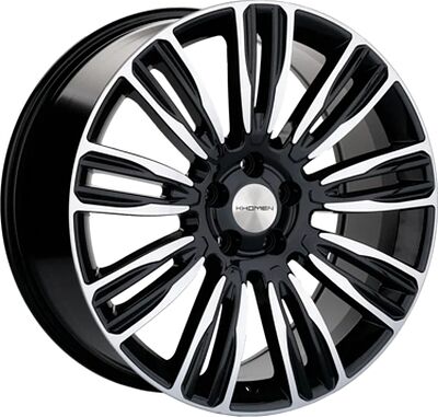 Khomen Wheels KHW2004 (Q7/Touareg) 8.5x20 5x130 ET 45 Dia 71.6 Black-FP