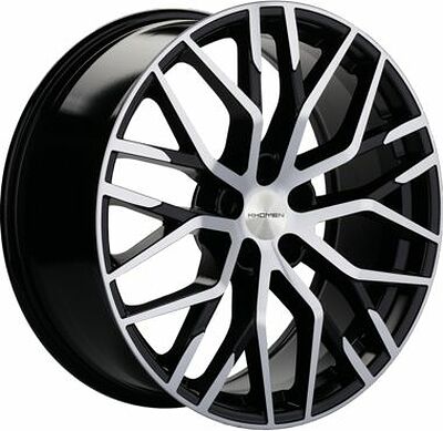 Khomen Wheels KHW2005 (A6) 8.5x20 5x112 ET 37 Dia 66.5 Black-FP
