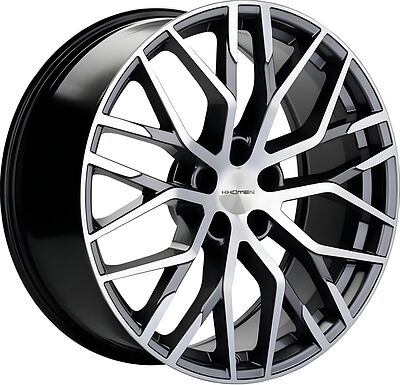 Khomen Wheels KHW2005 (A7) 8.5x20 5x112 ET 30 Dia 66.5 Gray-FP