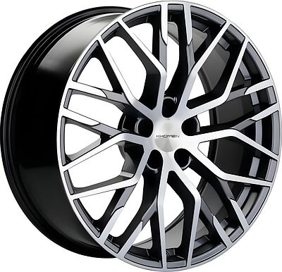 Khomen Wheels KHW2005 (Q8) 8.5x20 5x112 ET 20 Dia 66.5 Gray-FP