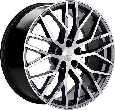 Khomen Wheels KHW2005 (Touareg) 8.5x20 5x112 ET 33 Dia 66.5 Gray-FP