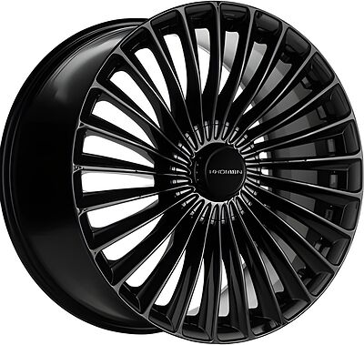 Khomen Wheels KHW2008 Mercedes Front 8x20 5x112 ET 38 Dia 66 Black matt