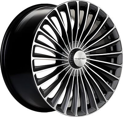 Khomen Wheels KHW2008 Mercedes Front 8x20 5x112 ET 38 Dia 66 Gray-FP