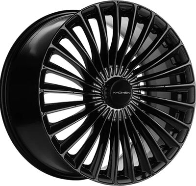 Khomen Wheels KHW2008 (Turbo II S-class) 8.5x20 5x112 ET 38 Dia 66.6 Black