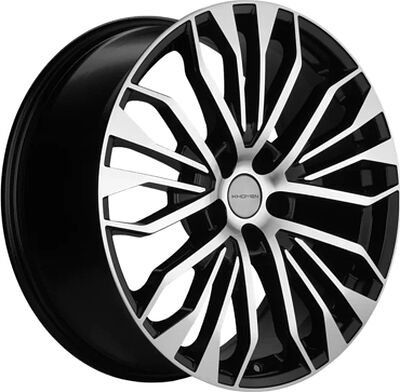 Khomen Wheels KHW2009 (Tugella) 8.5x20 5x108 ET 46 Dia 63.4 Black matt