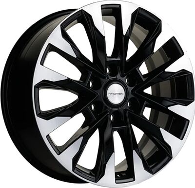 Khomen Wheels KHW2010 (Chevrolet Tahoe) 8x20 6x139.7 ET 28 Dia 78.1 Black-FP