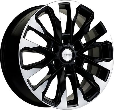 Khomen Wheels KHW2010 (LC 300) 8x20 6x139.7 ET 60 Dia 95.1 Black-FP
