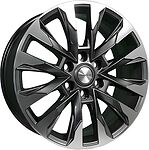 Khomen Wheels KHW2010 (LC 300) 8x20 6x139.7 ET 60 Dia 95.1 Gray-FP