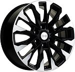 Khomen Wheels KHW2010 (Tank 300/500) 8x20 6x139.7 ET 36 Dia 100.1 Black-FP