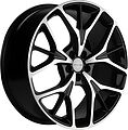 Khomen Wheels KHW2012 (Voyah Dream) 8x20 5x120 ET 41.5 Dia 66.1 Black-FP