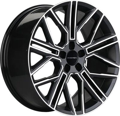 Khomen Wheels KHW2101 (Range Rover) 9.5x21 5x120 ET 49 Dia 72.6 Black-FP matt