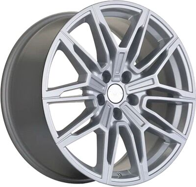 Khomen Wheels ORG1904 (3/4/5/6 series) 8.5x19 5x112 ET 30 Dia 66.6 Brilliant Silver