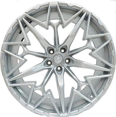 Khomen Wheels ZEUS 2202 (X5/X6/X7/Cullinan) 10x22 5x112 ET 30 Dia 66.6 Brilliant Silver