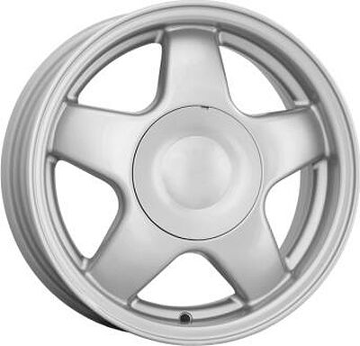 КиК 5 спиц 5.5x14 4x98 ET 35 Dia 58 сильвер