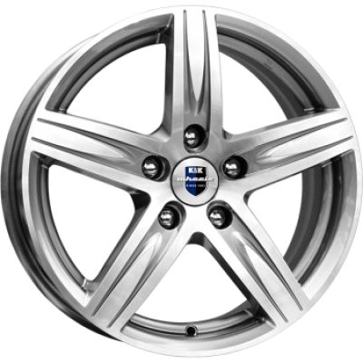 КиК Андорра 6.5x16 5x110 ET 37 Dia 65.1 алмаз аргентум