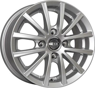 КиК Баттерфляй 5.5x14 4x100 ET 45 Dia 54.1 блэк платинум