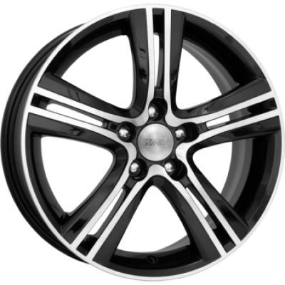 КиК Борелли 6x15 5x100 ET 45 Dia 67.1 алмаз черный