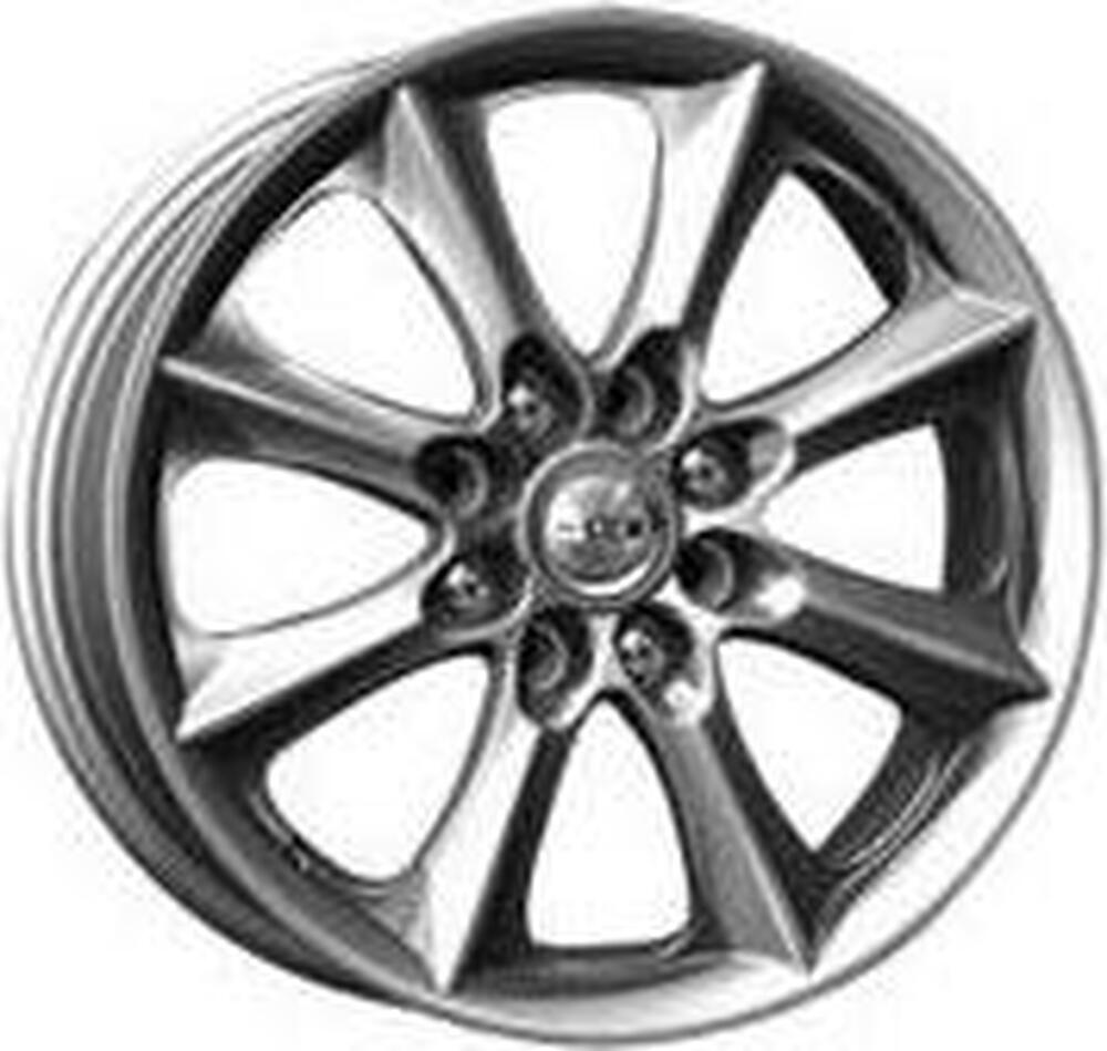 КиК Борус 6x15 4x100/114.3 ET 38 Dia 114.3 блэк платинум