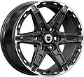 КиК Дистрикт 8x18 6x139.7 ET 35 Dia 67.1 алмаз черный