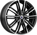 КиК Эрфурт 7x17 5x100 ET 48 Dia 56.1 алмаз черный