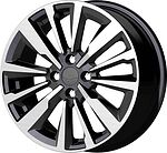 КиК Эрман 6.5x16 4x100 ET 41 Dia 60.1 алмаз черный
