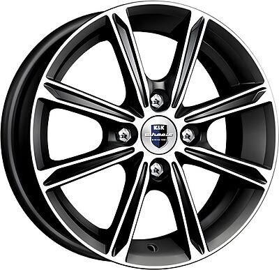 КиК Флэш 5x14 4x100 ET 35 Dia 67.1 алмаз черный