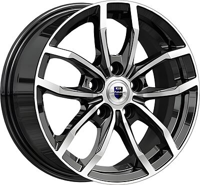КиК Фрост 6.5x15 5x100 ET 38 Dia 57.1 алмаз черный