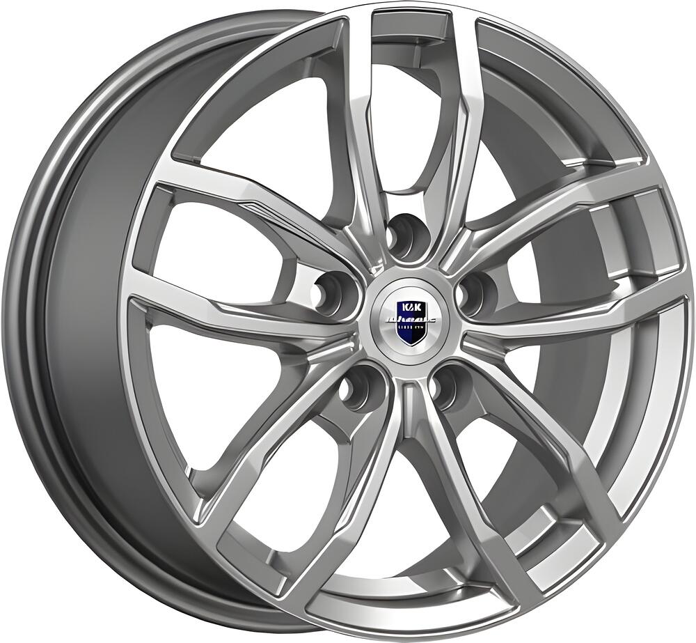 КиК Фрост 6.5x15 5x112 ET 50 Dia 57.1 дарк платинум