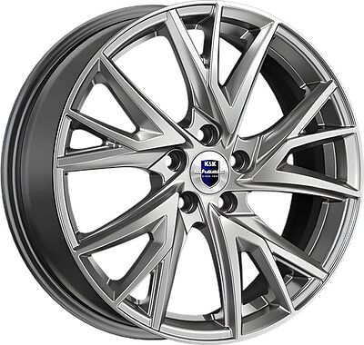 КиК Кайлас 6.5x18 5x108 ET 33 Dia 60.1 блэк платинум