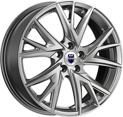 КиК Кайлас 6.5x18 5x114.3 ET 45 Dia 66.1 дарк платинум