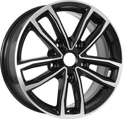 КиК Каланг 6x17 5x108 ET 33 Dia 60 алмаз черный