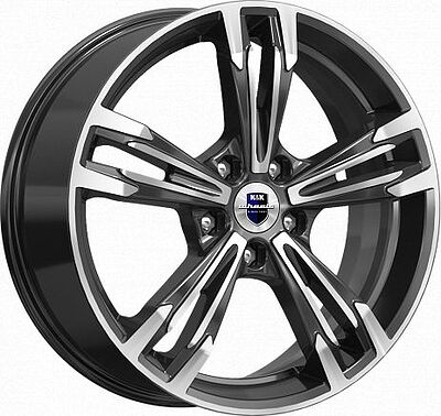 КиК Karrera Light 7x18 5x114.3 ET 40 Dia 66.1 алмаз черный