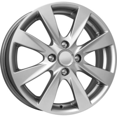 КиК КС581 (Solaris) 6x15 4x100 ET 48 Dia 54.1 блэк платинум