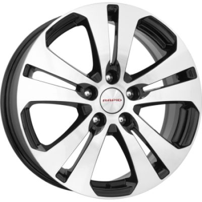 КиК КС625 ZV Passat 6.5x17 5x112 ET 45 Dia 57.1 алмаз черный