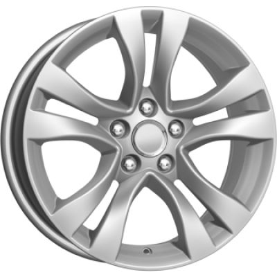 КиК КС659 (Chevrolet) 6.5x16 5x105 ET 38 Dia 56.6 сильвер