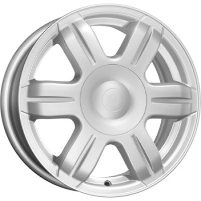 КиК КС670 (ZV15_Solaris) 6x15 4x100 ET 48 Dia 54.1 сильвер