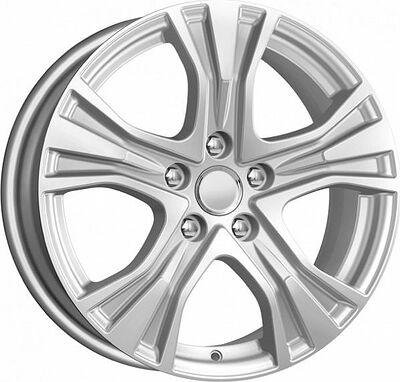 КиК КС673 ZV Audi A4 7x17 5x112 ET 46 Dia 66.6 сильвер
