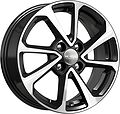 КиК KC861 ZV 15_Solaris 6x15 4x100 ET 48 Dia 54.1 алмаз черный