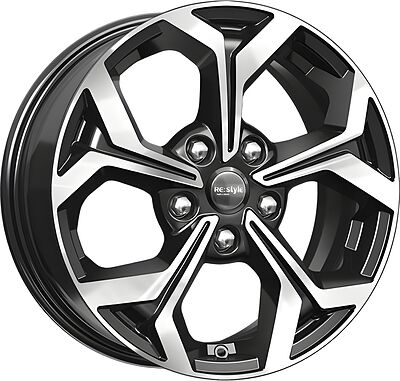 КиК KC878 ZV 16_Focus 6.5x16 5x108 ET 50 Dia 63.35 алмаз черный