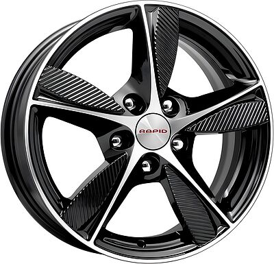 КиК Кинезис 6.5x16 5x115 ET 41 Dia 70.2 алмаз черный