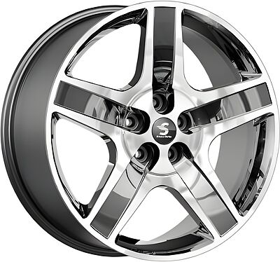 КиК КР008 Jetour X90 Plus 8.5x20 5x108 ET 43 Dia 60.1 Diamond Gloss Graphite