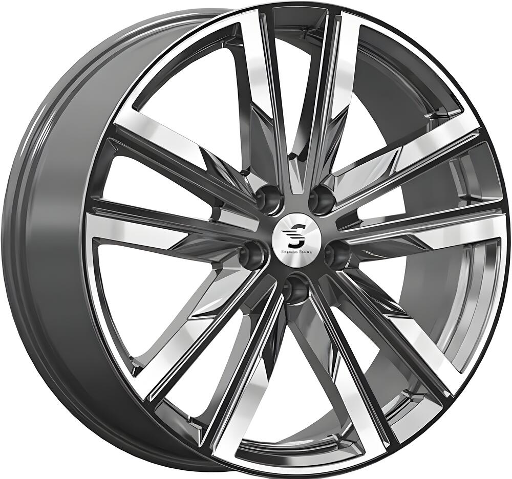 КиК КР014 20_BMW 8x20 5x112 ET 27 Dia 66.6 сильвер