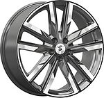 КиК КР014 Jetour T2 8x20 5x108 ET 39 Dia 60.1 Diamond Gloss Graphite