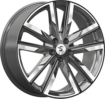 КиК КР014 Jetour T2 8x20 5x108 ET 39 Dia 60.1 Diamond Gloss Graphite