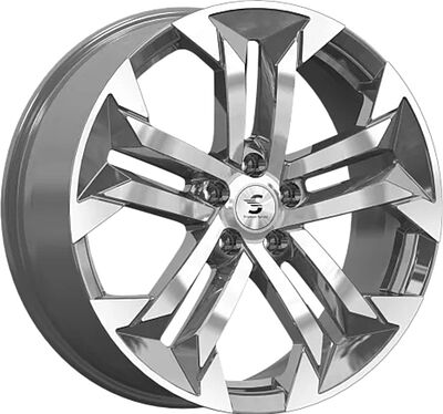 КиК КР015 19_Volvo 7.5x19 5x108 ET 50 Dia 63.35 сильвер