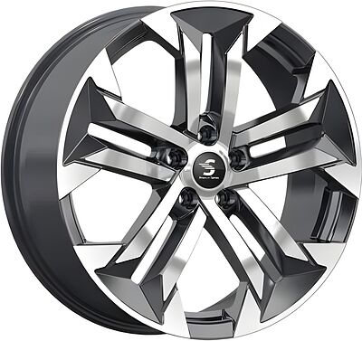 КиК КР015 EXEED TXL/VX 7.5x19 5x108 ET 36 Dia 65.1 Diamond Black Gris
